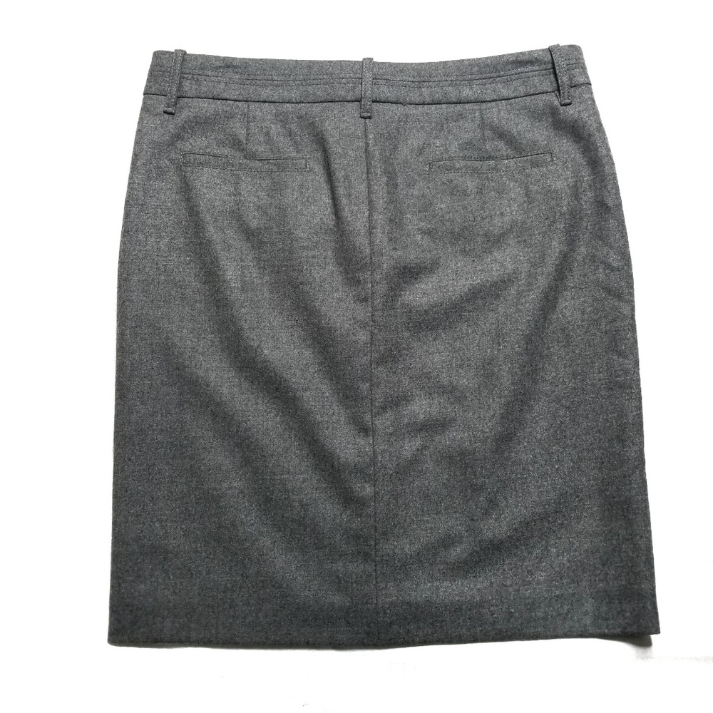 Gucci Wool and Cashmere Gray Pencil Skirt 44 8 - Picture 3 of 7